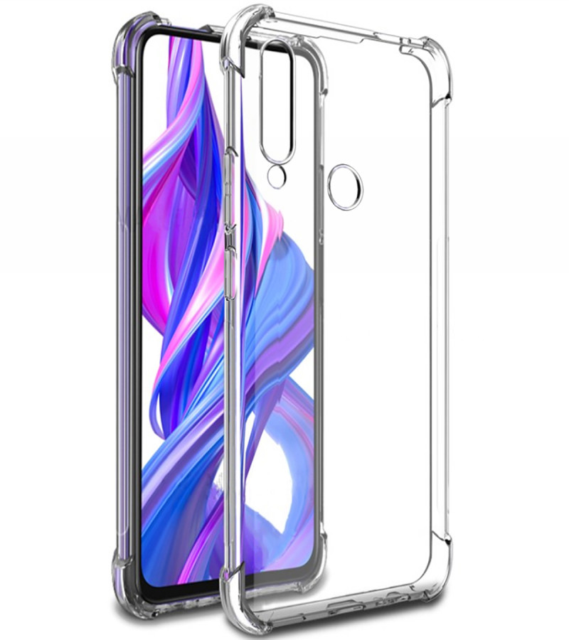 Huawei Y9 Prime(2019) Back Cover Transparent Extra Bumper Anti Shock Soft Clear Case Huawei Y9 Prime(2019)