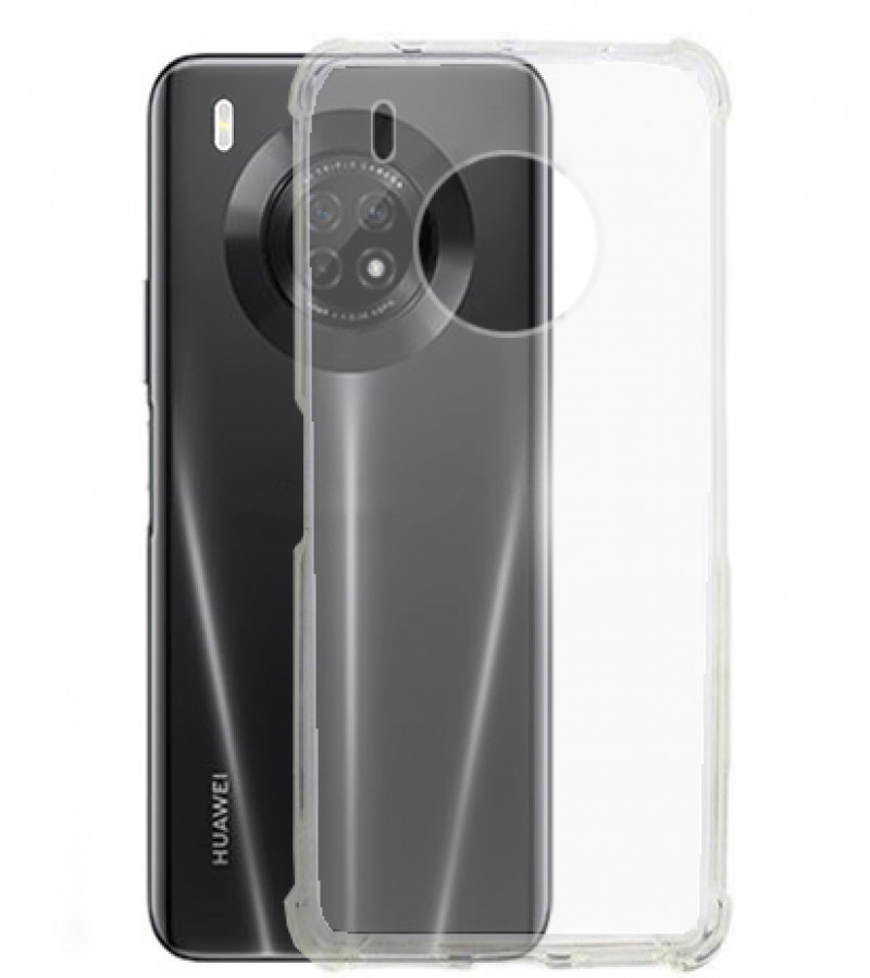 Huawei Y9A Back Cover Transparent Extra Bumper Anti Shock Soft Clear Case Huawei Y9A