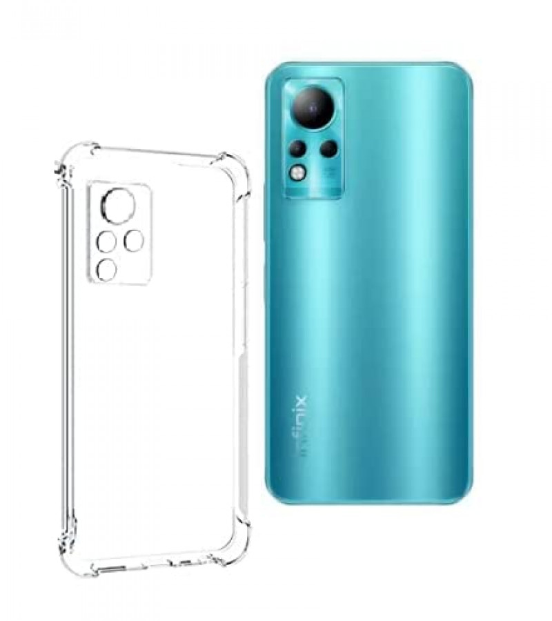 Infinix Note 11 Back Cover Transparent Extra Bumper Anti Shock Soft Crystal Clear Case Infinix Note 11