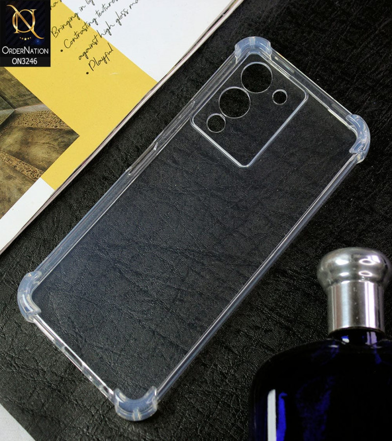 Infinix Note 12 G96 Back Cover Transparent Extra Bumper Anti Shock Soft Crystal Clear Case Infinix Note 12 G96