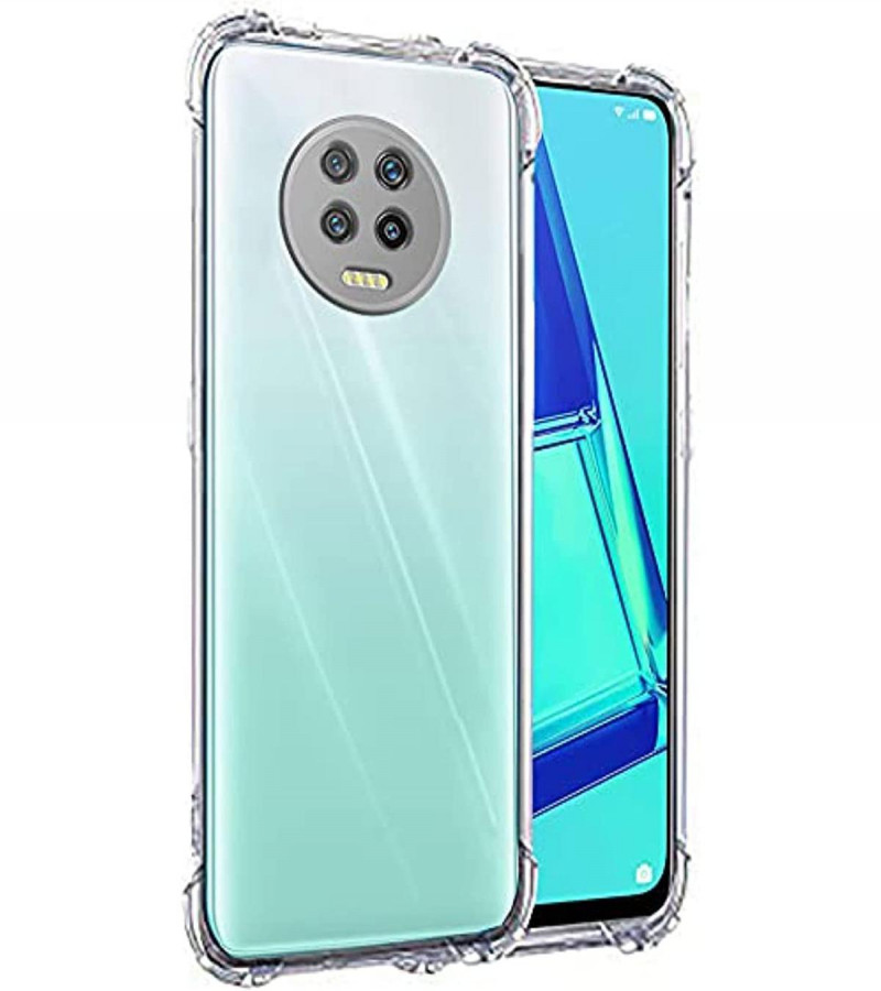 Infinix Note 7 Back Cover Transparent Extra Bumper Anti Shock Soft Crystal Clear Case Infinix Note 7