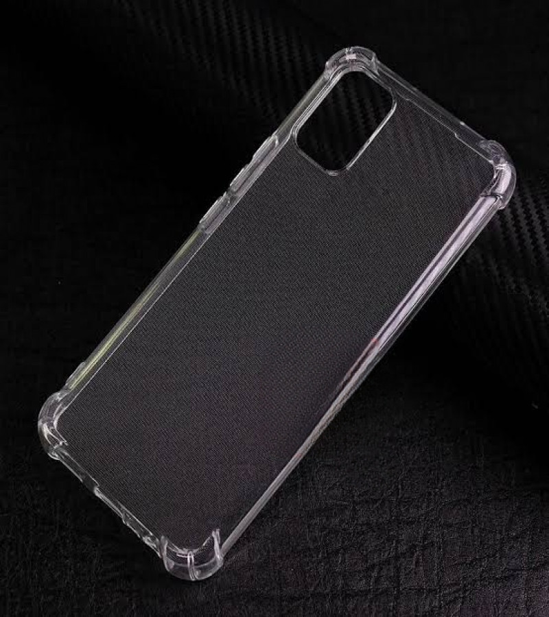Itel A23 Back Cover Transparent Extra Bumper Anti Shock Soft Clear Case Itel A23