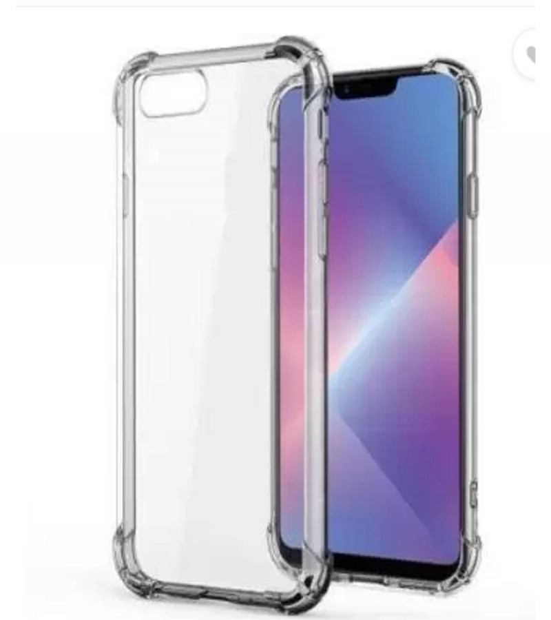 Itel A25 Back Cover Transparent Extra Bumper Anti Shock Soft Clear Case Itel A25