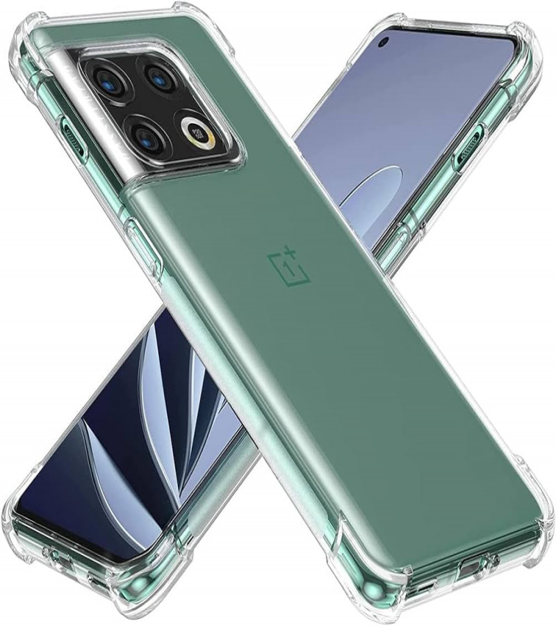 OnePlus 10T Back Cover Transparent Extra Bumper Anti Shock Soft Clear Case OnePlus 10T