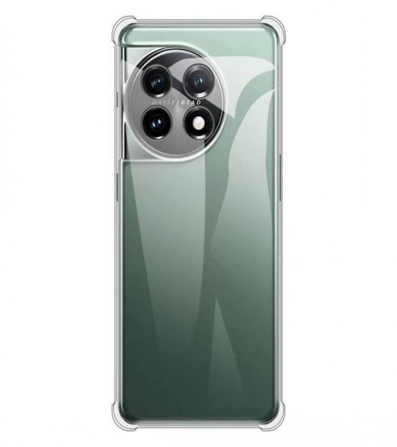OnePlus 11 Back Cover Transparent Extra Bumper Anti Shock Soft Clear Case OnePlus 11