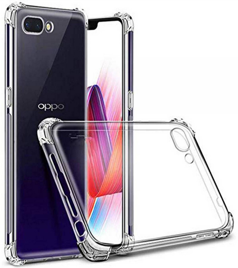 OPPO A12E Back Cover Transparent Extra Bumper Anti Shock Soft Crystal Clear Case OPPO A12E