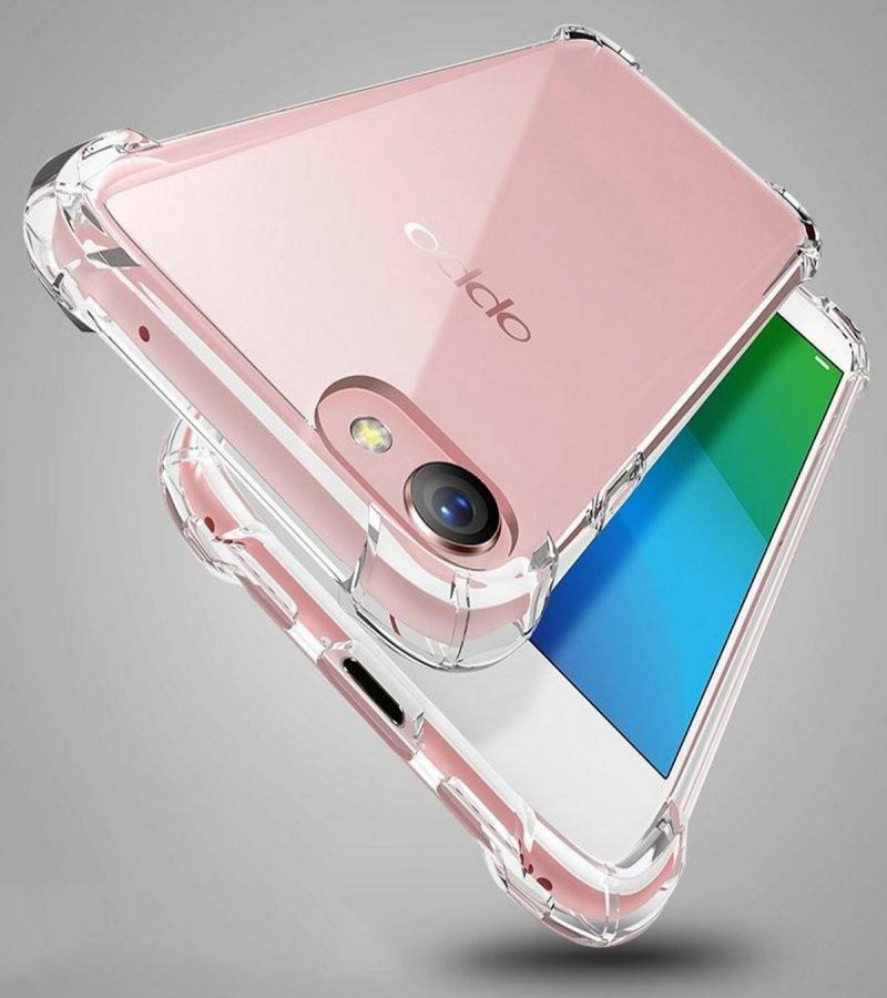 OPPO A57 OLD Back Cover Transparent Extra Bumper Anti Shock Soft Crystal Clear Case OPPO A57 OLD