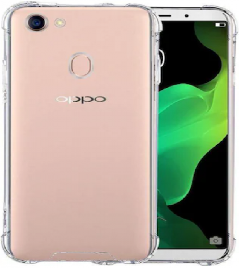 OPPO F5 Back Cover Transparent Extra Bumper Anti Shock Soft Clear Case OPPO F5