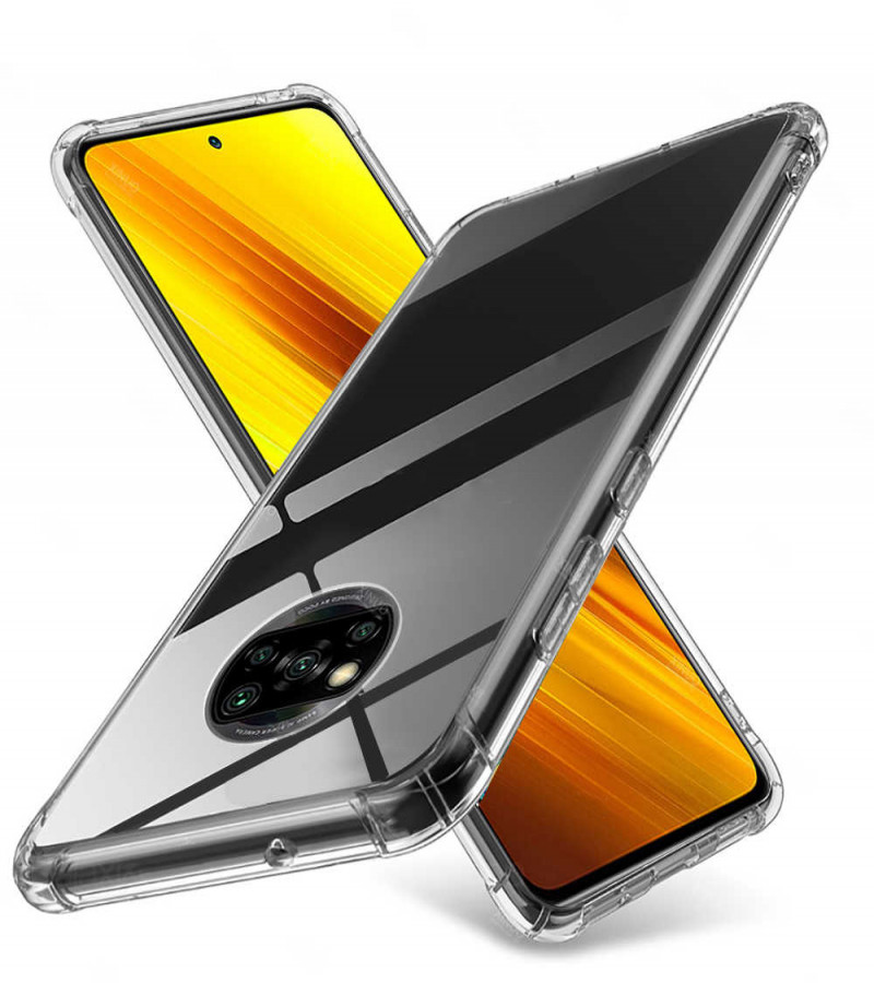 Redmi X3 Pro Back Cover Transparent Extra Bumper Anti Shock Soft Clear Case Redmi X3 Pro
