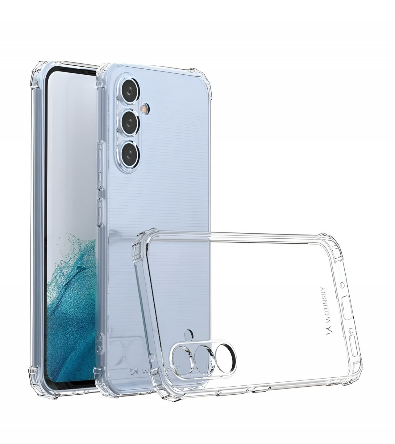 Samsung A05s Back Cover Transparent Extra Bumper Anti Shock Soft Crystal Clear Case Samsung A05s