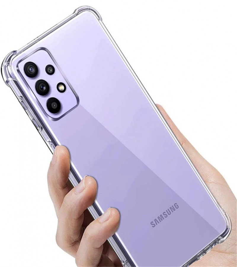 Samsung A13 Back Cover Transparent Extra Bumper Anti Shock Soft Crystal Clear Case For Samsung A13
