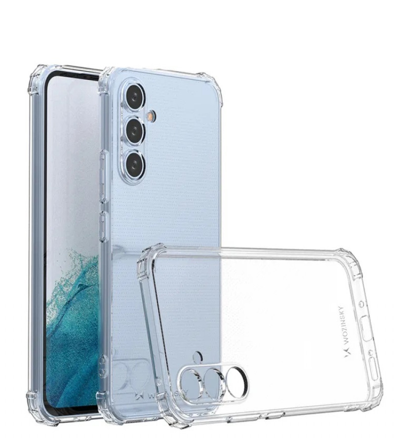 Samsung A24 Back Cover Transparent Extra Bumper Anti Shock Soft Clear Case Samsung A24