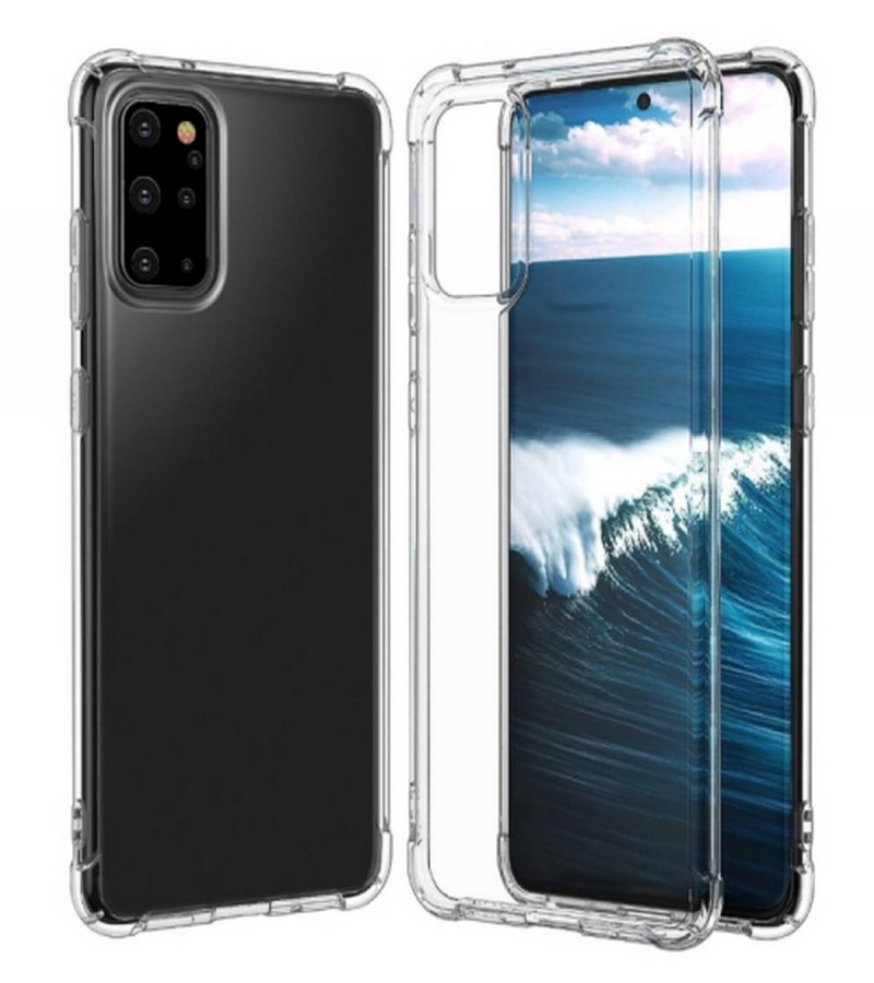 Samsung A71 Back Cover Transparent Extra Bumper Anti Shock Soft Clear Case Samsung A71