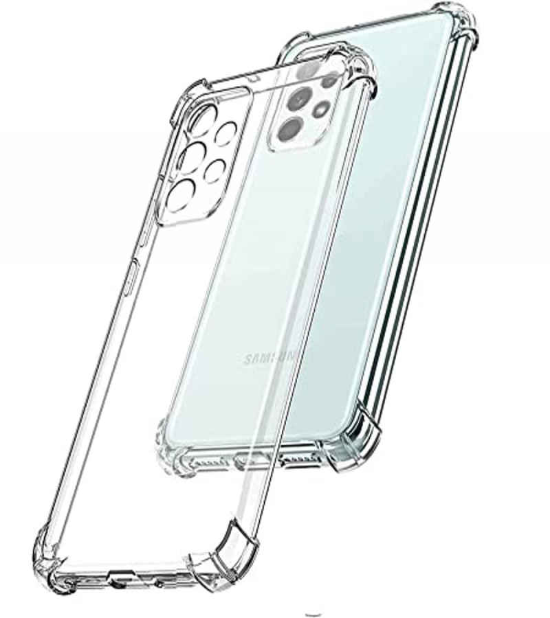 Samsung A73 Back Cover Transparent Extra Bumper Anti Shock Soft Clear Case Samsung A73