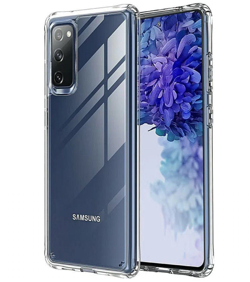 Samsung S20 FE Back Cover Transparent Extra Bumper Anti Shock Soft Clear Case Samsung S20 FE