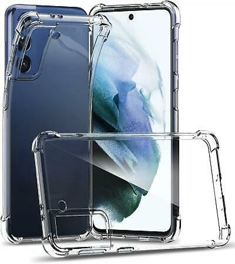 Samsung S22  Back Cover Transparent Extra Bumper Anti Shock Soft Clear Case Samsung S22
