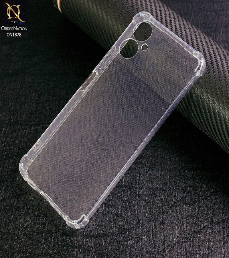 Tecno Spark 9T Back Cover Transparent Extra Bumper Anti Shock Soft Clear Case Tecno Spark 9T