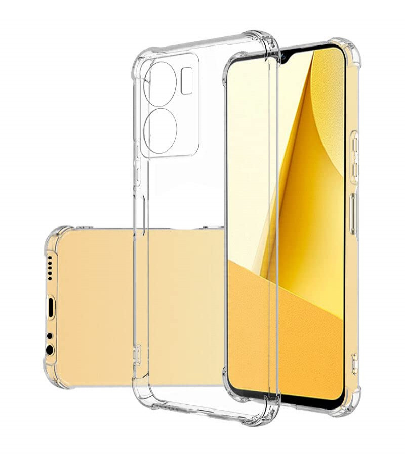 VIVO Y16 Back Cover Transparent Extra Bumper Anti Shock Soft Crystal Clear Case VIVO Y16